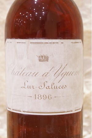 Château d'Yquem Sauternes 1er Cru Classé Supérieur 1896