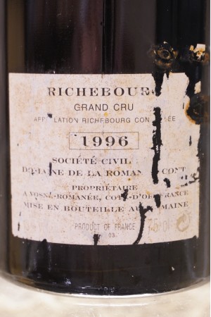 Domaine de la Romanée-Conti Richebourg Grand Cru 1996