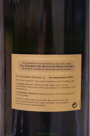 Bollinger R.D. Champagne Extra Brut 1988 MAGNUM