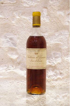 Château d'Yquem Sauternes 1er Cru Classé Supérieur 1971