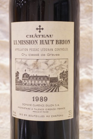 Château La Mission Haut-Brion Pessac-Léognan Grand Cru Classé 1989 MAGNUM