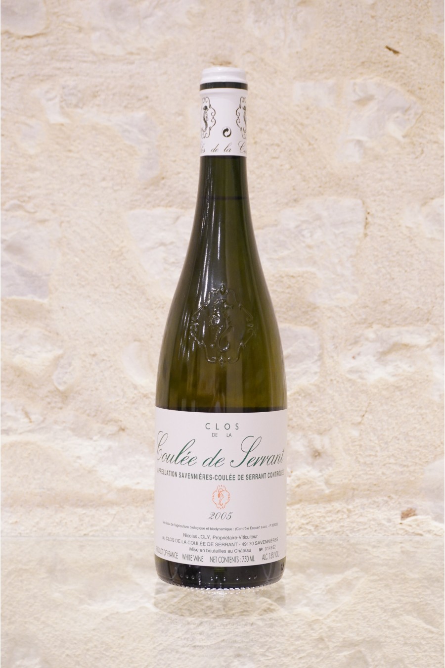 Nicolas Joly Clos de la Coulée de Serrant Savennières 2005