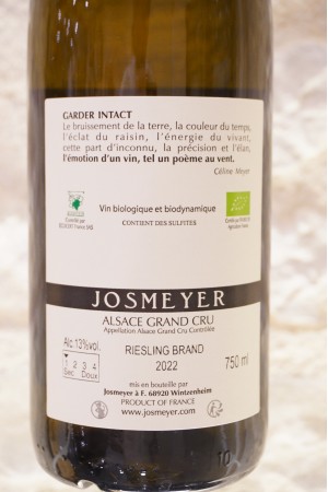 Josmeyer Riesling Brand Grand Cru 2022