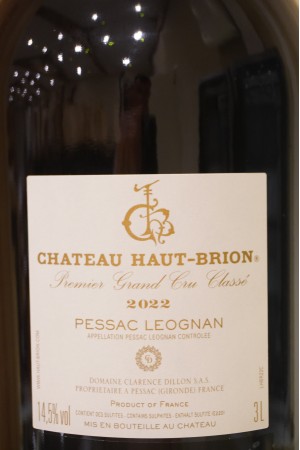 Château Haut-Brion Pessac-Léognan 1er Cru Classé 2022 OWC1 300 CL