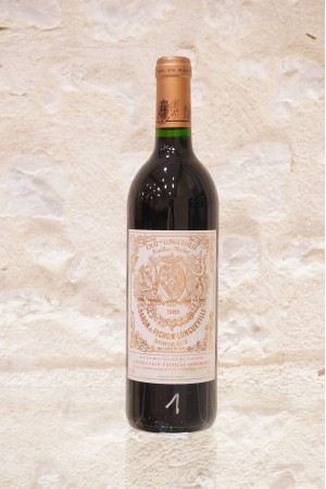 Château Pichon Longueville Baron Pauillac 2e Cru Classé 1989