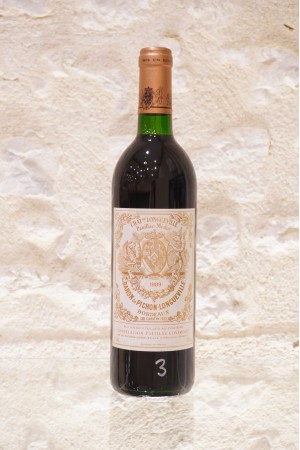 Château Pichon Longueville Baron Pauillac 2e Cru Classé 1989