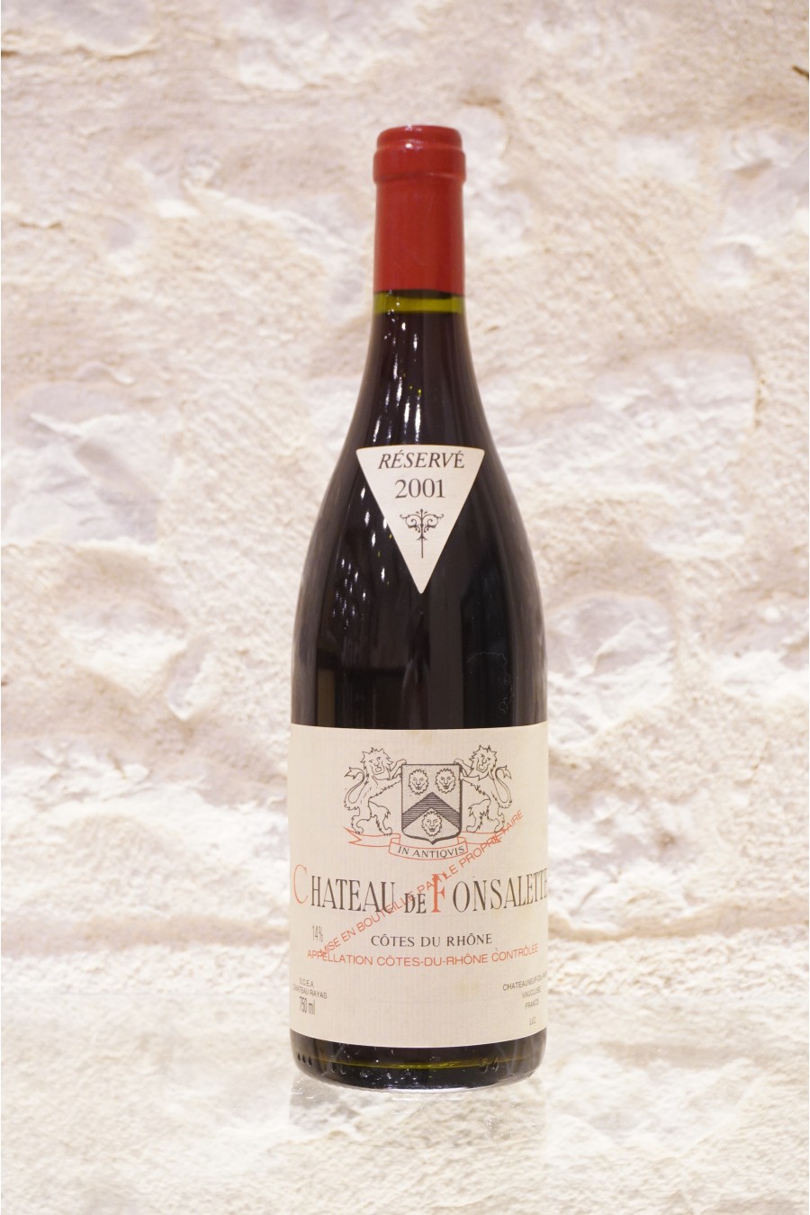 Château de Fonsalette Côtes du Rhône 2001