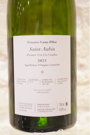 Lamy-Pillot Saint-Aubin 1er Cru Les Combes 2023